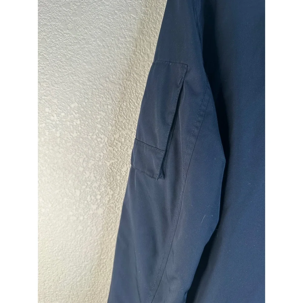 Banana Republic Men's Navy Primaloft Schoeller Utility Bomber Jacket Size M